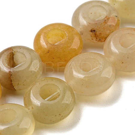 Natural Topaz Jade Beads Strands G-P536-A13-01-1