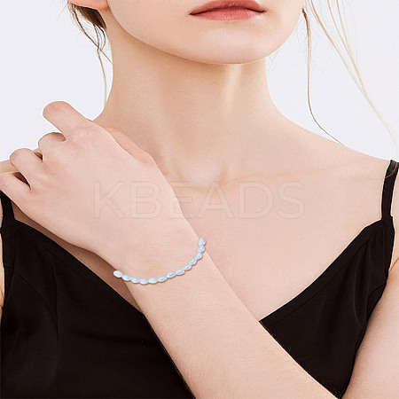 1Pc ABS Plastic Imitation Pearl Beaded Bracelets for Women BJEW-LP0005-03-1