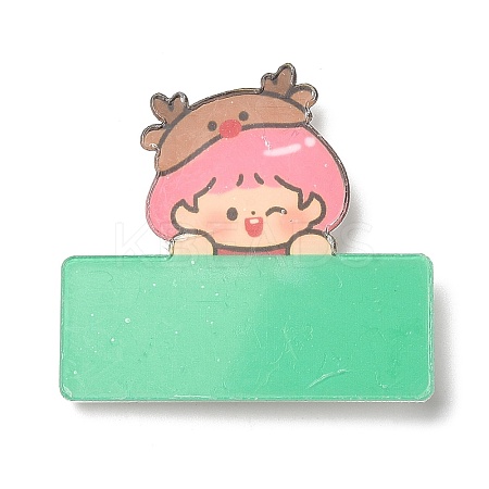 Christmas Theme Acrylic Brooch LS-JEWB-E024-02P-03-1