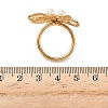 304 Stainless Steel with Acrylic Finger Rings RJEW-Z118-01G-3