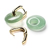 Rack Plating Brass Hoop Earrings EJEW-M248-01G-08-3