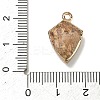 Natural Picture Jasper Pendants G-K422-01G-10-3