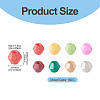 160G Baking Paint Pearlized Glass Seed Beads SEED-TA0001-74-4