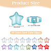 160Pcs 16 Styles Transparent Glass & Acrylic Beads DIY-AR0004-54-2