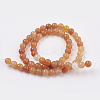 Natural Red Aventurine Beads Strands GSR10mmC023-2
