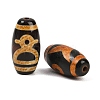 Tibetan Style dZi Beads TDZI-D010-02A-03-2