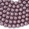 Eco-Friendly Dyed  Glass Pearl Round Beads Strands HY-A002-8mm-RB062-2