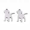 Non-Tarnish 201 Stainless Steel Pendants X-STAS-S081-050-1
