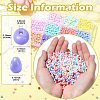 180G 12 Colors 6/0 Opaque Baking Paint Glass Seed Beads SEED-CJ0001-23-2