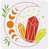 Plastic Reusable Drawing Painting Stencils Templates DIY-WH0172-437-1