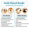 Brass Beads KK-PH0004-24A-4