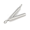 304 Stainless Steel Letter Connector Charms STAS-M108-01P-22-2
