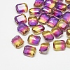 Pointed Back Glass Rhinestone Cabochons RGLA-T079-10x14-008TO-1