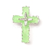 Luminous Alloy Resin Pendants RESI-D073-01E-2