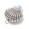 Ocean Themes Tibetan Style Alloy Pendants PALLOY-JF04441-5