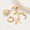 3 Pairs Minimalist Stainless Steel Earrings Sets KR5493-3