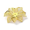 Brass Iron Cabochons KK-C098-01G-2