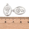 304 Stainless Steel Pendants STAS-I358-12P-09-3