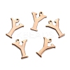 Ion Plating(IP) 304 Stainless Steel Alphabet Charms STAS-H122-Y-RG-2