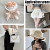 10M Cotton Pleated Flower Lace Trim OCOR-CY0002-28B-4