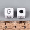 Opaque Acrylic Beads SACR-T035-03G-4