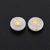 Natural Freshwater Shell Beads SHEL-S278-060-3