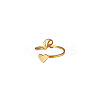 304 Stainless Steel Cuff Open Rings WGB82CC-01-3