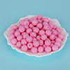 Round Silicone Focal Beads SI-JX0046A-72-3