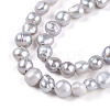 Natural Cultured Freshwater Pearl Beads Strands PEAR-N014-03I-01-4