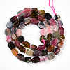 Natural Multicolor Tourmaline Beads Strands G-T140-14-1