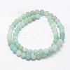 Natural Amazonite Beads Strands G-K209-03A-6mm-2