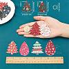 DIY Christmas Themed Earring Making Kits DIY-SC0014-35P-3
