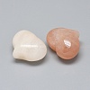 Natural Pink Aventurine Heart Palm Stone G-F637-11B-2