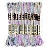10 Skeins 6-Ply Polyester Embroidery Floss OCOR-CY0002-99A-1