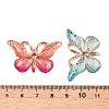 Printed Translucent Acrylic  Pendants OACR-T028-17B-3