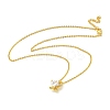 Ion Plating(IP) 304 Stainless Steel Cable Chain Necklaces NJEW-H040-05G-2