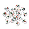 Handmade Porcelain Enamel Beads PORC-K011-02E-1