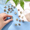 69Pcs 6 Styles Rack Plating Eco-Friendly Iron Pendants FIND-YW0005-89-5