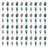 80Pcs 4 Styles Alloy Pendants FIND-DC0003-07-1