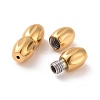 Ion Plating(IP) 304 Stainless Steel Screw Clasps STAS-L135-04G-3