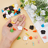 20Pcs 10 Style Synthetic Rubber Knitting Needle Point Protectors DIY-DC0002-56-3