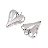 304 Stainless Steel Pendants STAS-P437-06P-2