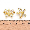Brass Micro Pave Cubic Zirconia Pendants KK-N257-45G-3