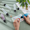 30Pcs Plastic Empty Refillable Squeeze Bottles AJEW-BC0008-92B-3
