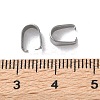 304 Stainless Steel Snap on Bails STAS-V007-02B-P-3