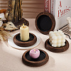 Wood Candle Holders AJEW-WH0413-89-5