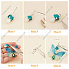 DIY Mushroom Earring Making Kit DIY-SC0020-35-4