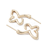 Butterfly Alloy Studs Earrings for Women EJEW-H309-11KCG-2