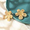 304 Stainless Steel Stud Earrings for Women EJEW-B121-01G-03-2