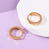 304 Stainless Steel Hoop Earrings EJEW-D331-10G-1
